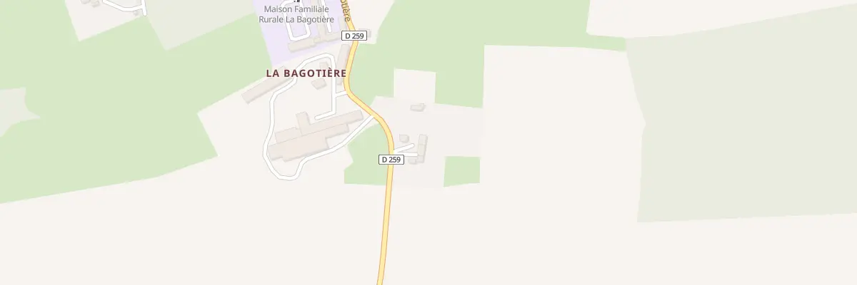 Plan du 403 Rte de la Bagotière aux Moutiers-en-Cinglais