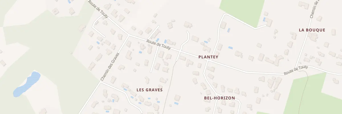 Plan du 24 Rte de Touty à Pompignac