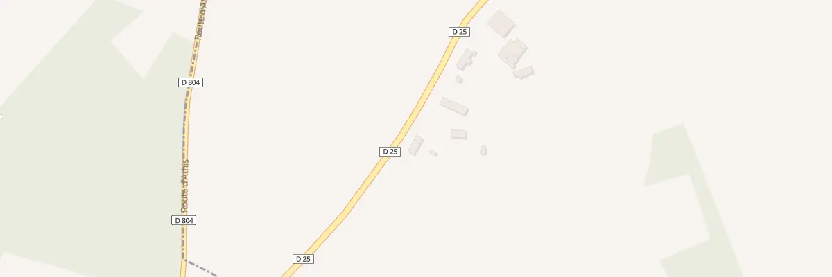Plan du 5006 Les Bourbes à La Lande-Saint-Siméon