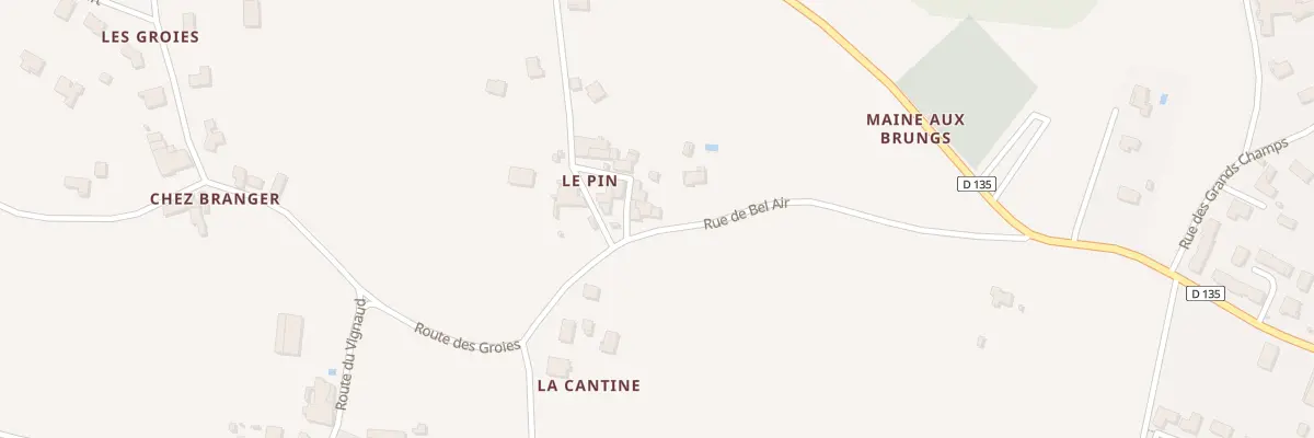 Plan du 28 Rue de Bel Air à Chérac