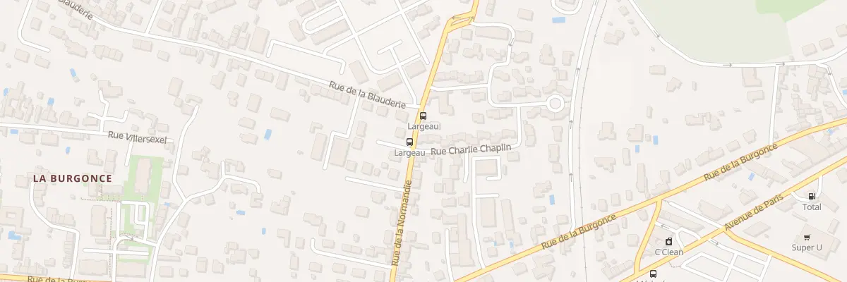 Plan du 1 Rue Charlie Chaplin à Niort