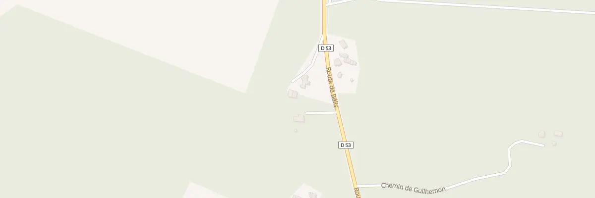 Plan du 523B Rte de Belis à Maillères