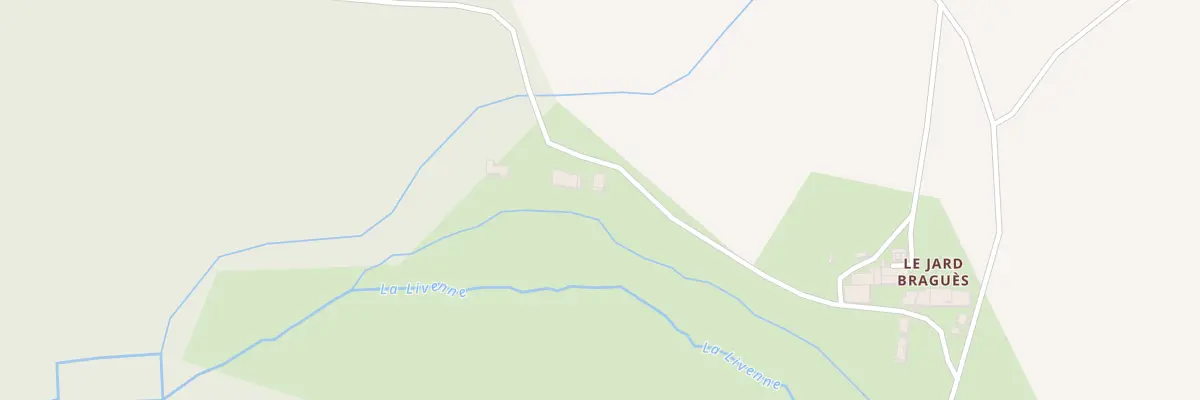 Plan du 25 A la Moulinasse à Donnezac