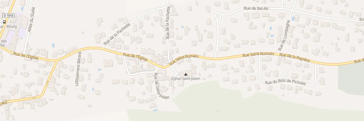 Plan du 1 Rue de Saint-romain à Cubzac-les-Ponts