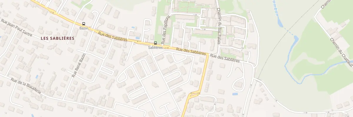 Plan du 61 Rue des Sablières à Niort