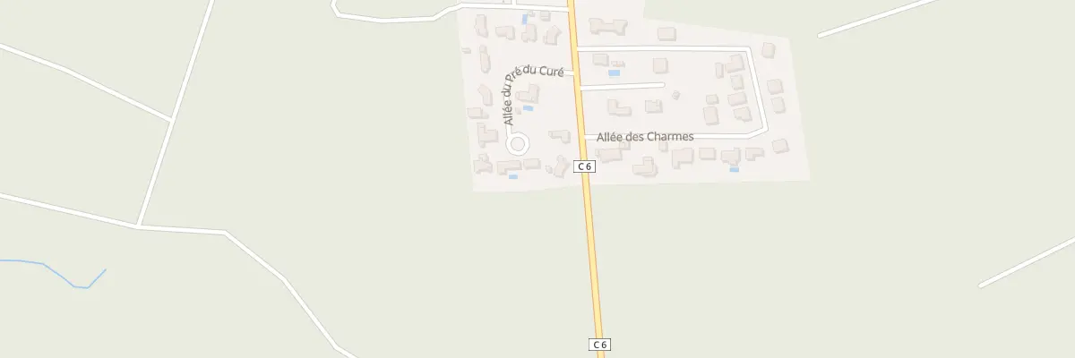 Plan du 155 All du Pré du Curé à Saint-Avit
