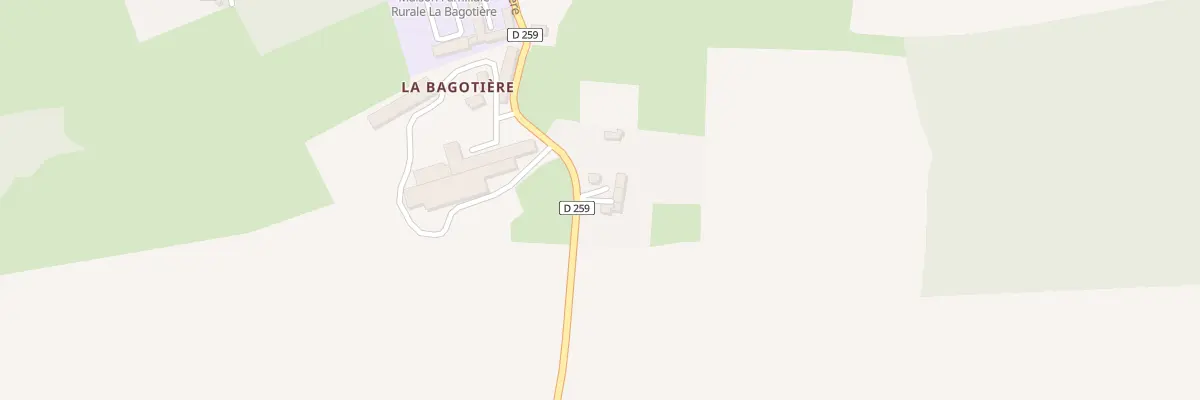 Plan du 5085 La Bagotiere aux Moutiers-en-Cinglais
