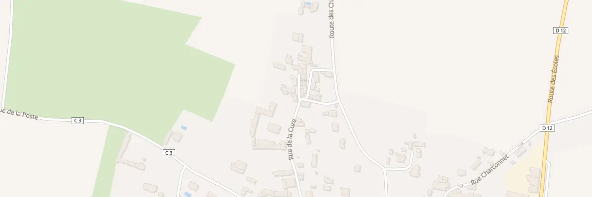 Plan du 21 Rue de la Cure à Sainte-Ouenne