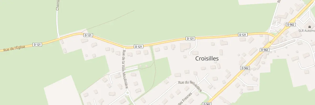 Plan du 23 Rue de l’Église à Croisilles