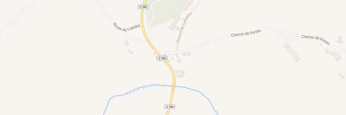 Plan du 217 Che de Portes à Arzacq-Arraziguet