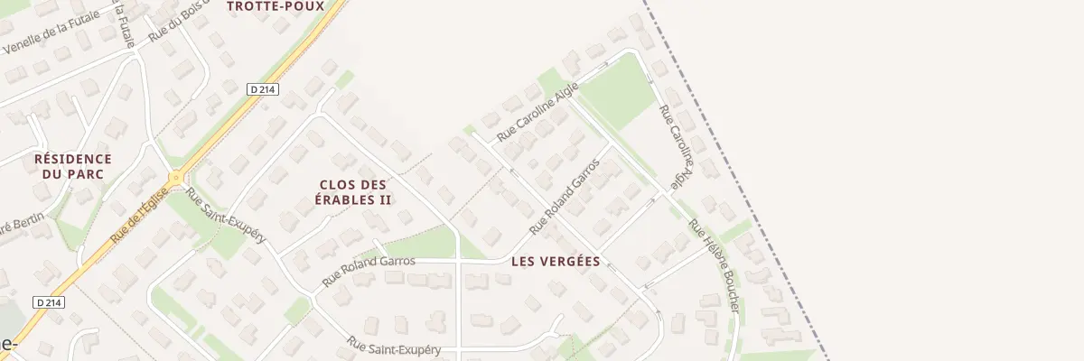 Plan du 11 Rue Roland Garros à Fontaine-Étoupefour