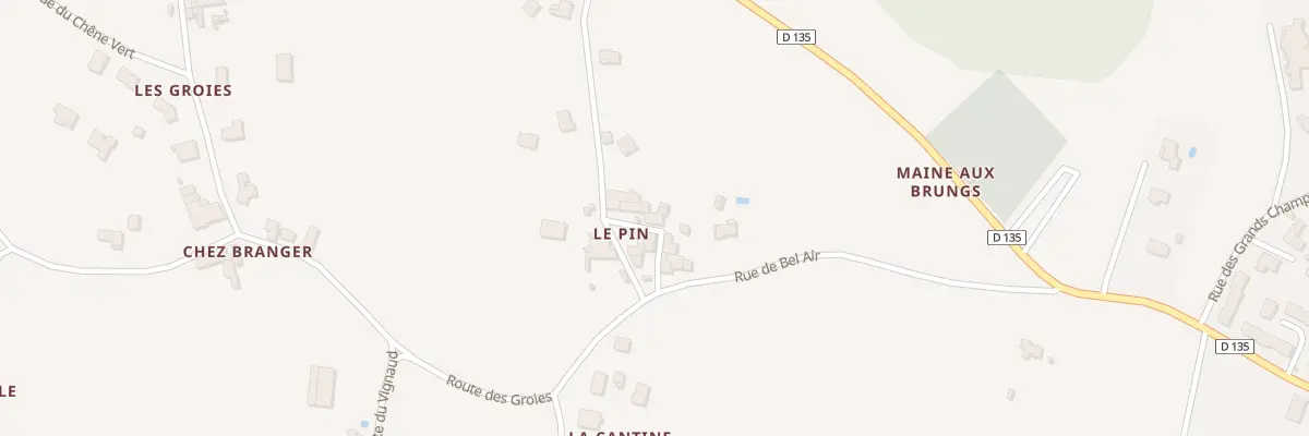 Plan du 6 Rue du Petit Bois à Chérac
