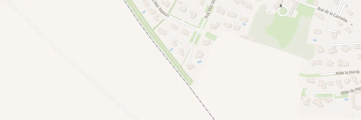 Plan du 3 All Mac Mahon à Cairon