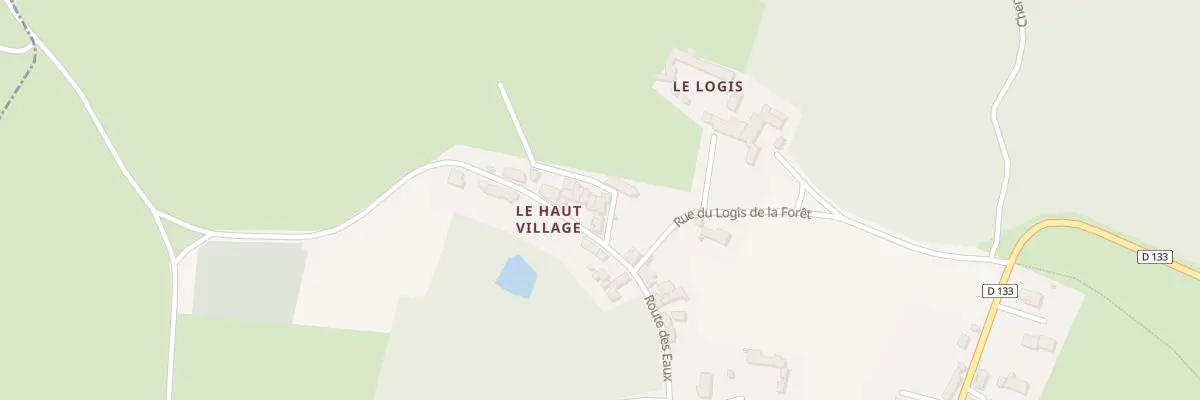Plan du 42 Rte des Eaux au Retail