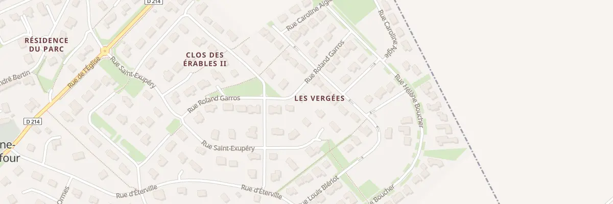 Plan du 20 Rue Roland Garros à Fontaine-Étoupefour
