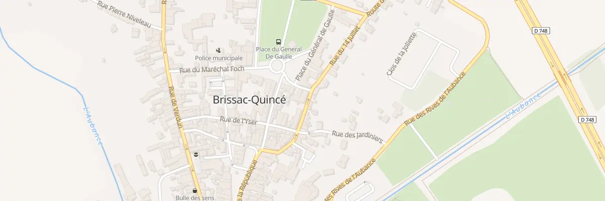 Plan du 17B Rue du 14 Juillet à Brissac Loire Aubance