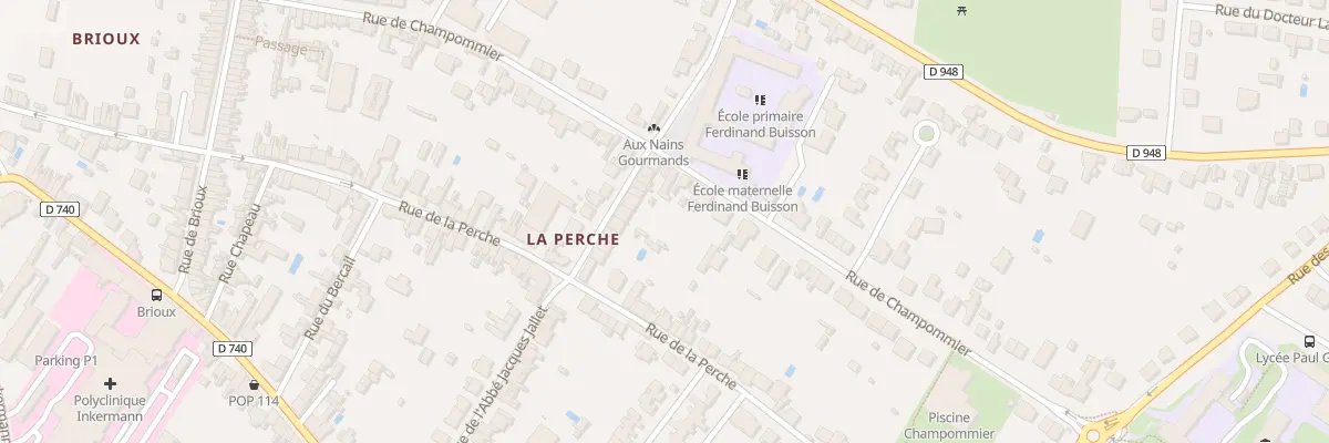 Plan du 62 Rue de Champommier à Niort