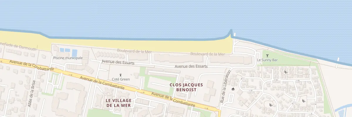 Plan du 45 Av des Essarts à Courseulles-sur-Mer