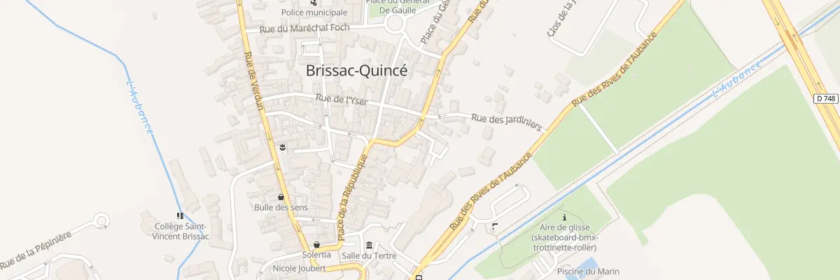 Plan du 8B Rue du 14 Juillet à Brissac Loire Aubance