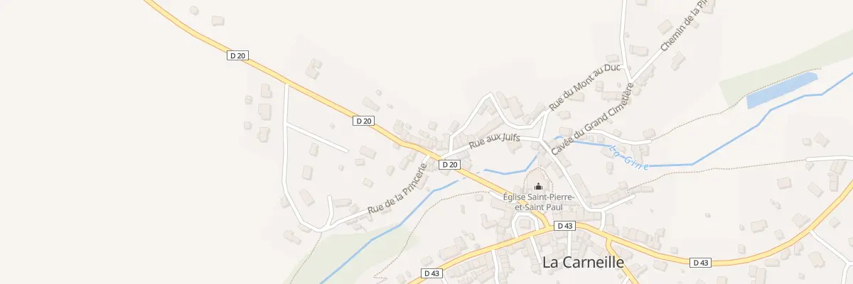 Plan du 10 Rue du Campanile à Athis-Val de Rouvre