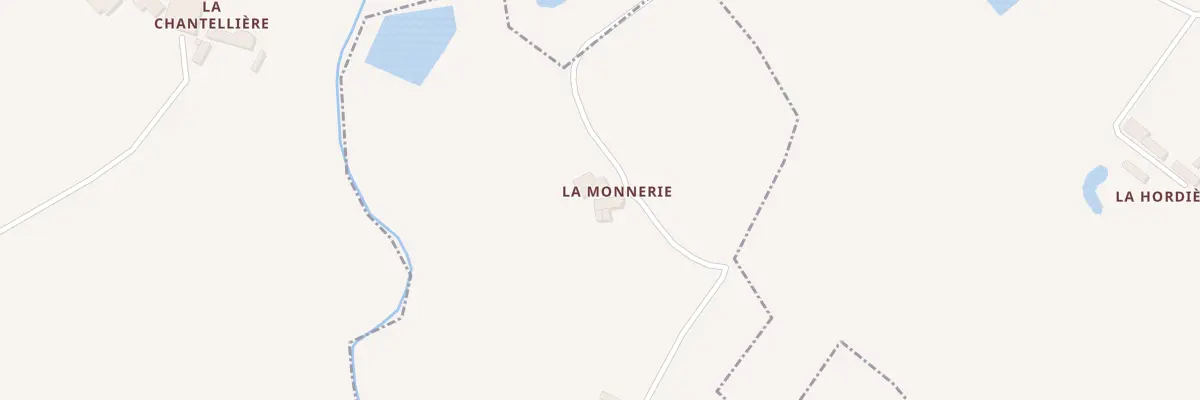 Plan du 1 La Monnerie à Beaumont-Pied-de-Bœuf