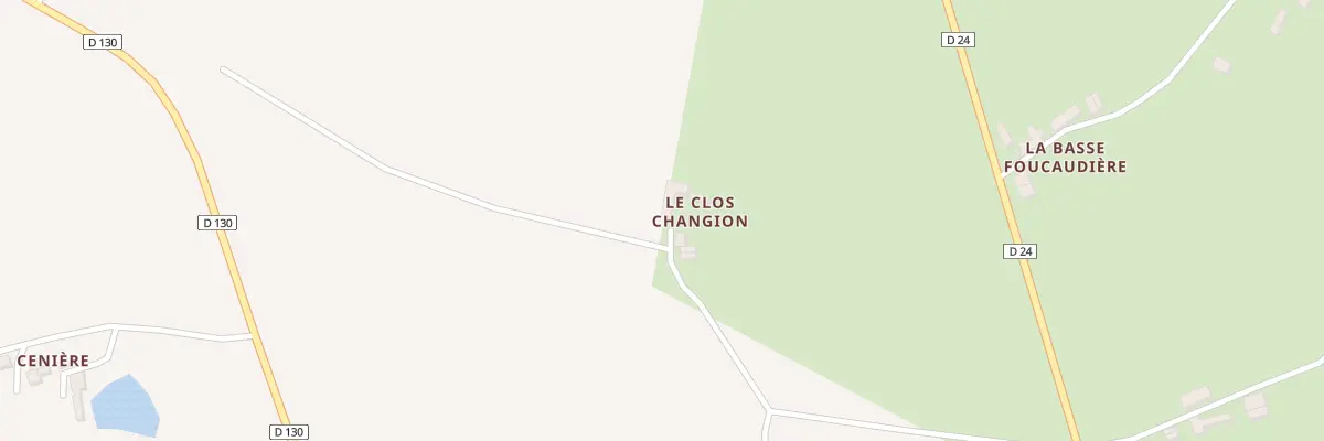 Plan du 1 Le Clos Changion à Chémeré-le-Roi