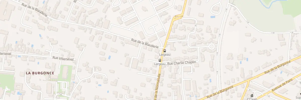 Plan du 100 Rue de la Blauderie à Niort