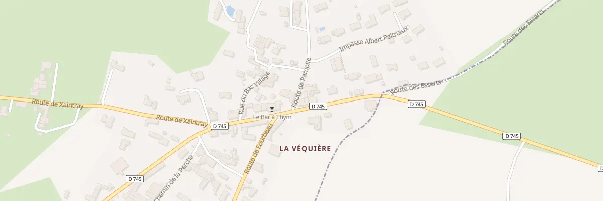 Plan du 14 Rte des Tuileries à Surin