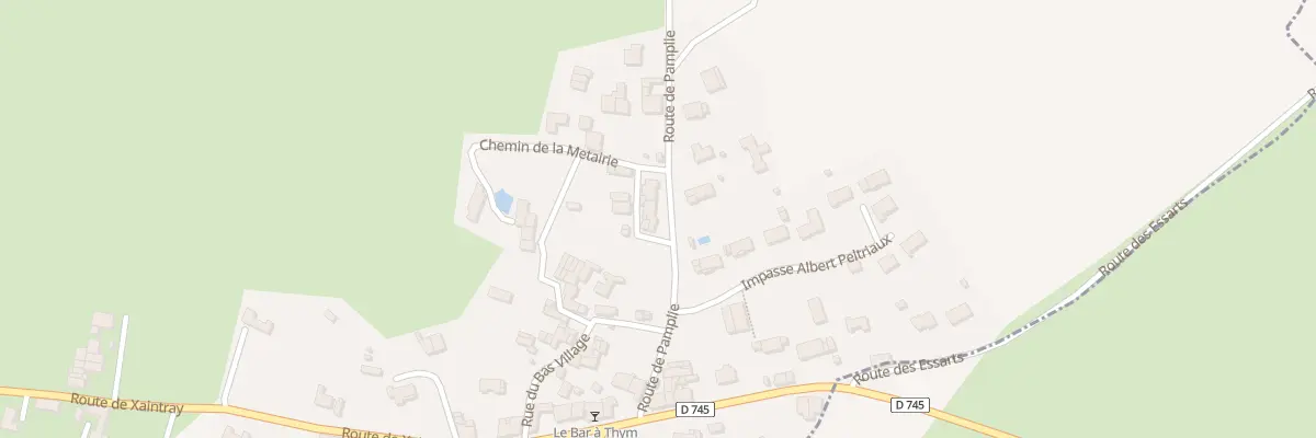 Plan du 29 Rte de Pamplie à Surin