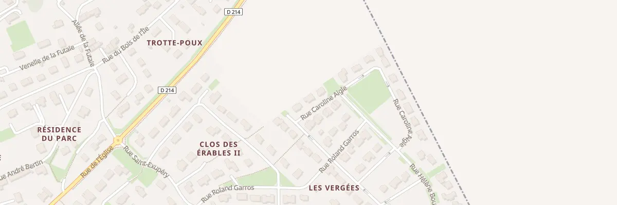 Plan du 24 Rue Caroline Aigle à Fontaine-Étoupefour
