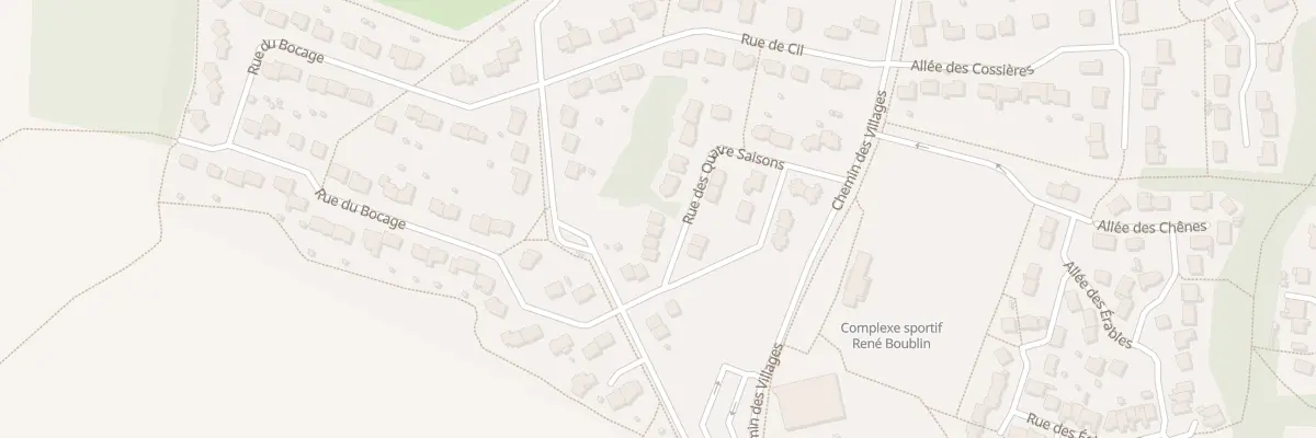 Plan du 20 Rue des Quatre Saisons à Verrières-en-Anjou