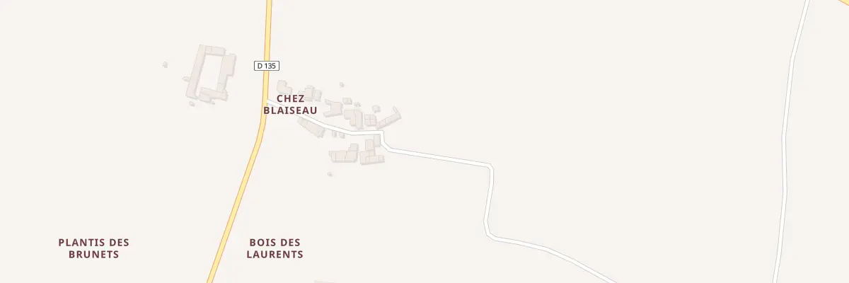 Plan du 17 Chez Blaiseau à Chérac