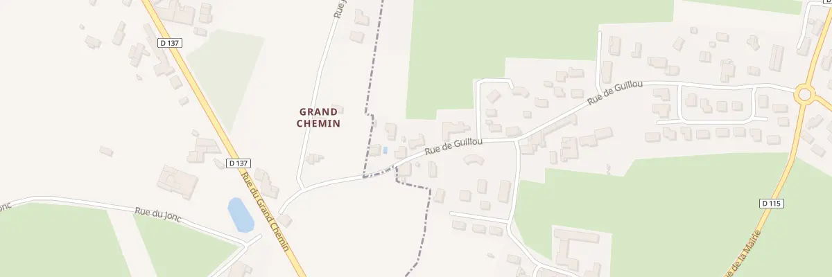 Plan du 3T Guillou à Virsac