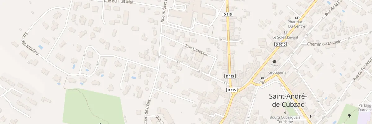 Plan du 33 Rue de Montalon à Saint-André-de-Cubzac