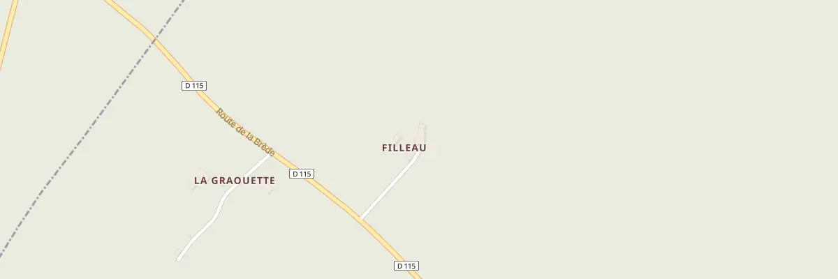 Plan du 1 Filleau à Saint-Michel-de-Rieufret