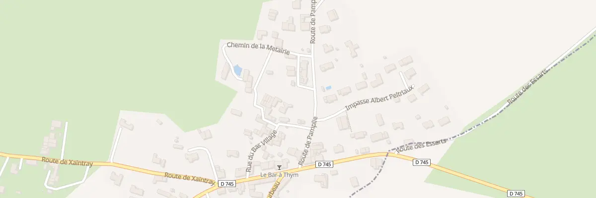 Plan du 12 Rue du Haut Village à Surin