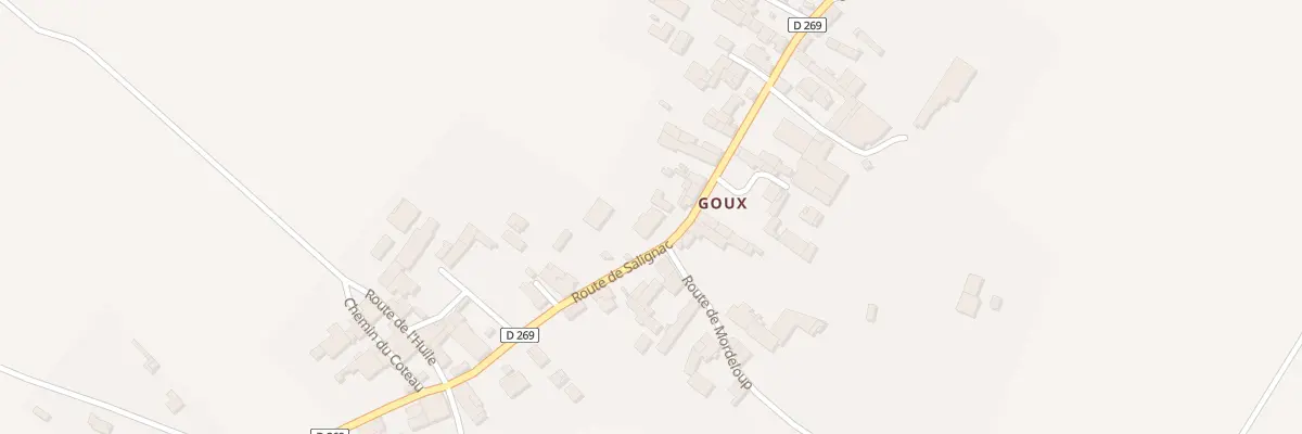 Plan du 19 Rte de Salignac à Pérignac