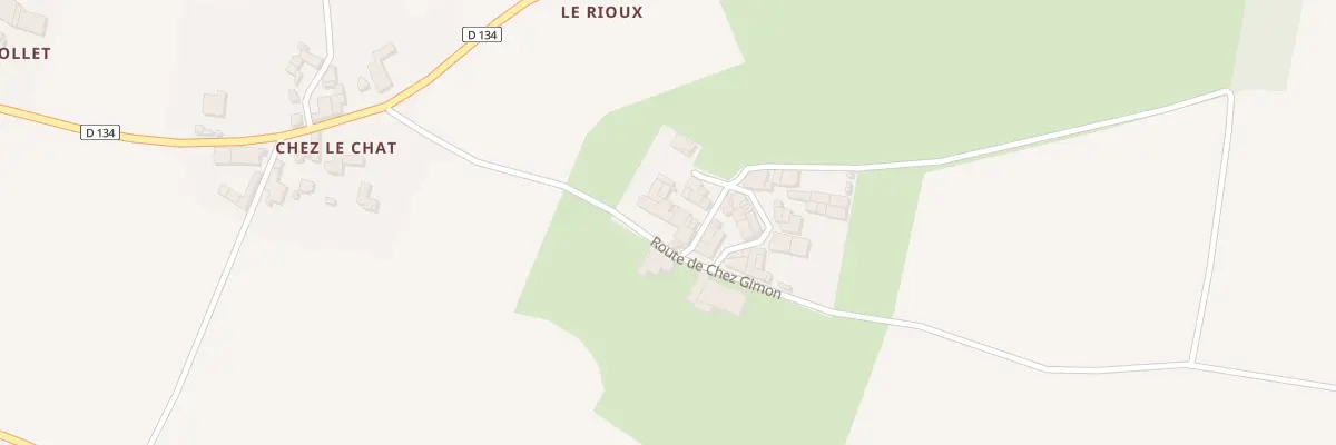 Plan du 3A Rte de Chez Gimon à Bercloux