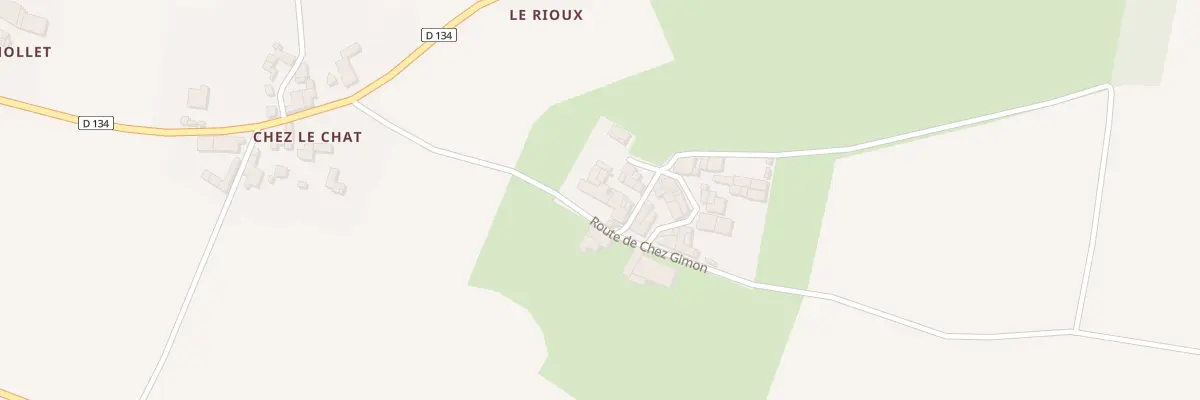 Plan du 3B Rte de Chez Gimon à Bercloux