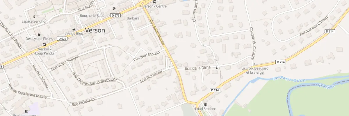 Plan du 15 Rue Saint-Martin à Verson