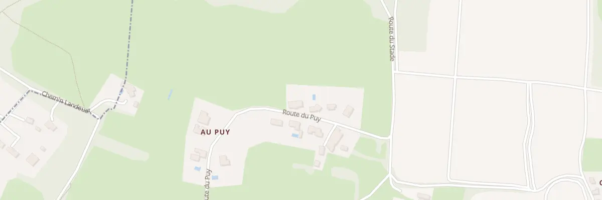 Plan du 7 Au Puy à Baurech