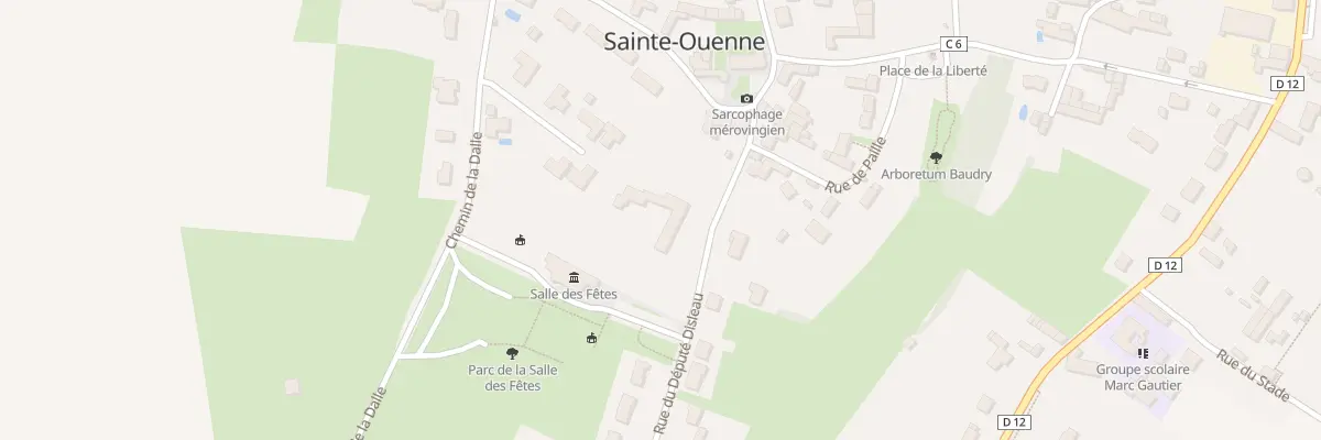 Plan du 10B Rue du Député Disleau à Sainte-Ouenne