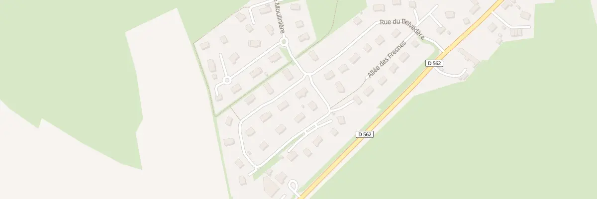 Plan du 11 Rue du Belvédère à Croisilles