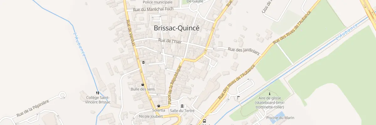 Plan du 2 Rue du 14 Juillet à Brissac Loire Aubance