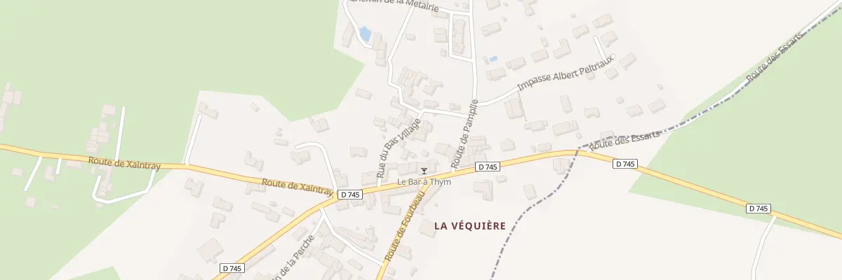 Plan du 12 Rue du Bas Village à Surin
