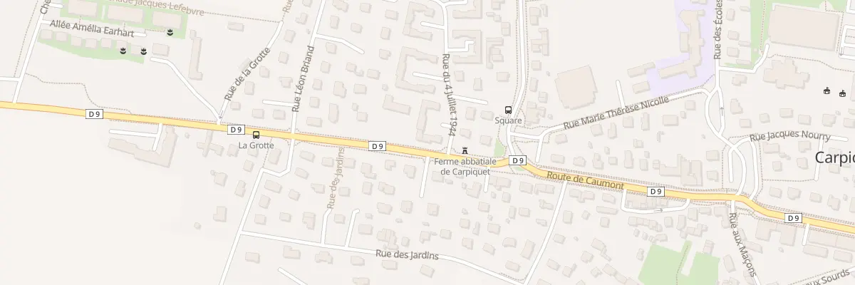 Plan du 3 Rue du Quatre Juillet à Carpiquet