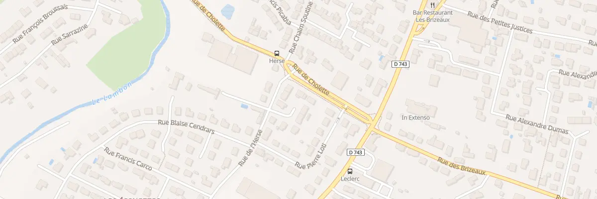 Plan du 122 Rue de Cholette à Niort