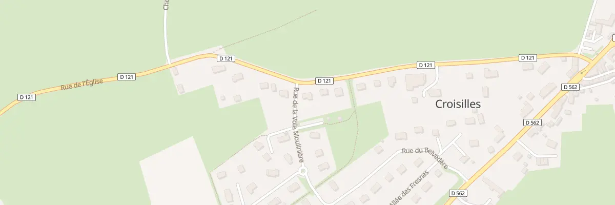 Plan du 29 Rue de l’Église à Croisilles