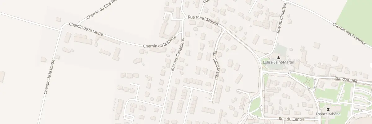 Plan du 18 Rue des Canadiens à Carpiquet