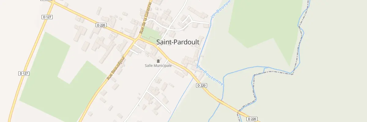Plan du 9 Rue de la Boutonne à Saint-Pardoult